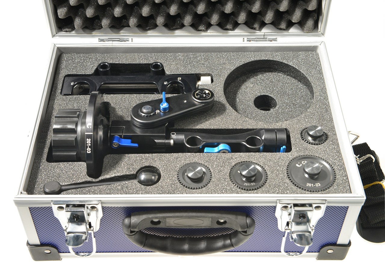 StudioRig Cine Kit with Gear drives and Adapter in Case
