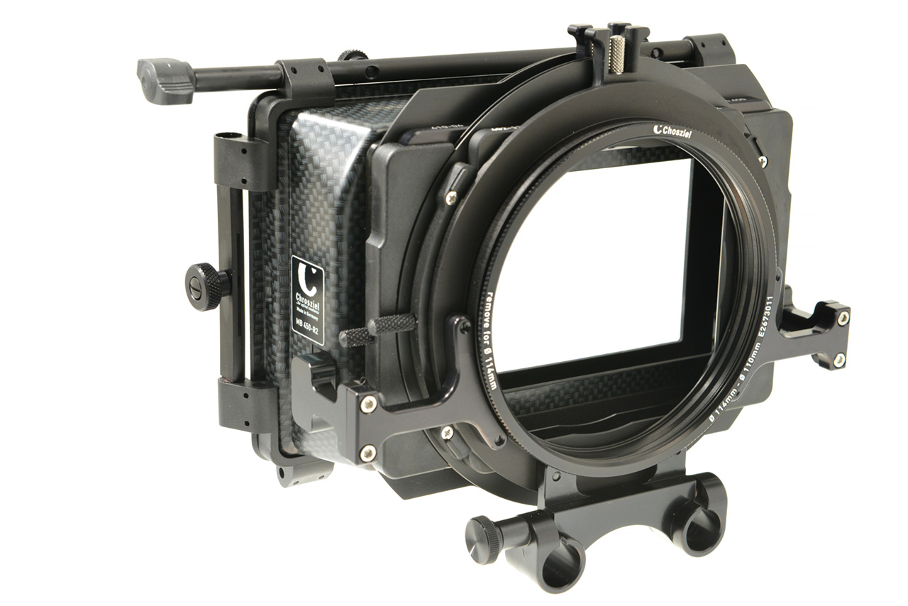 MatteBox MB450-R21, w. Double-Rotating-Filter Stage, dia.114/110