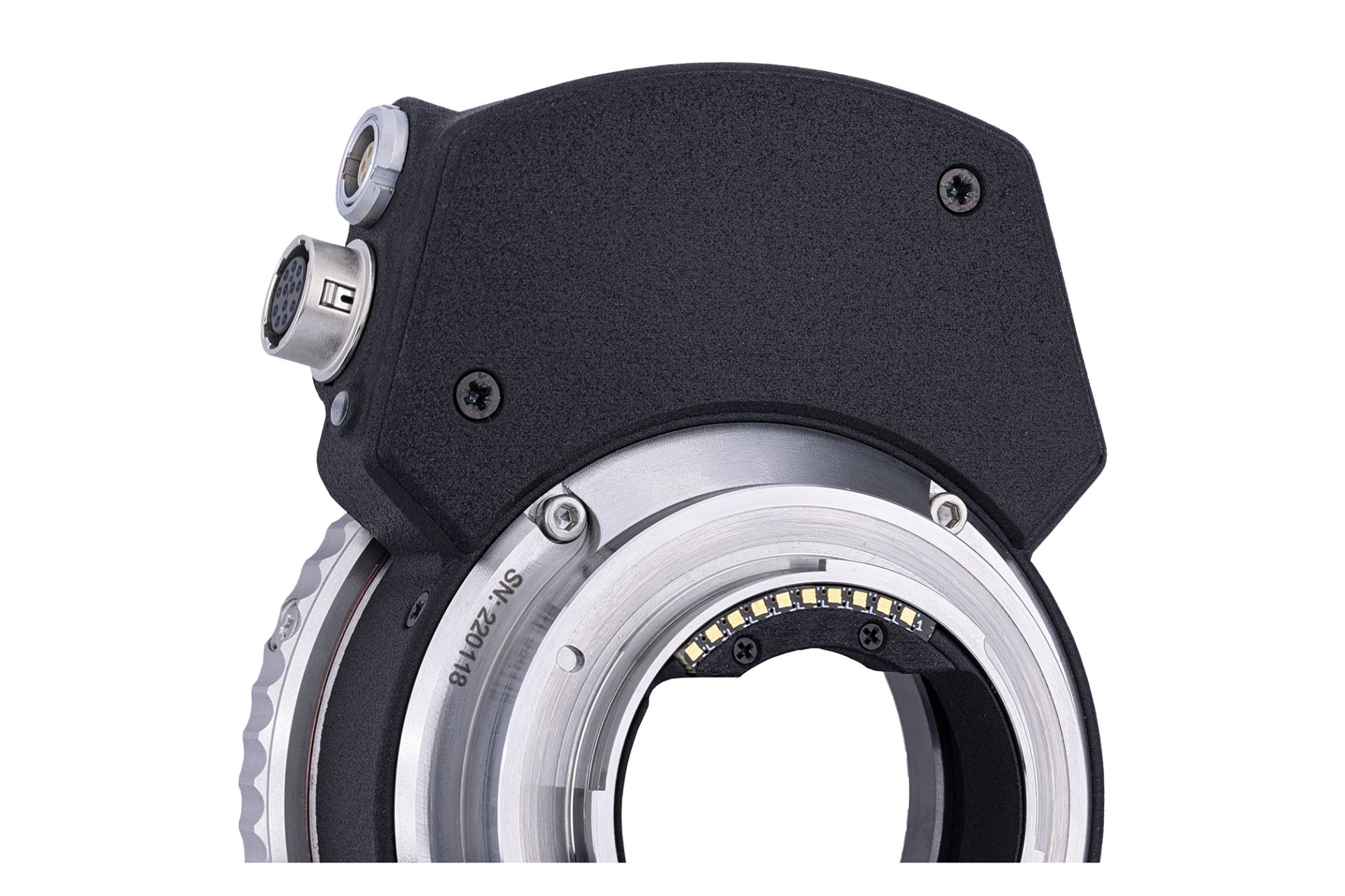 Mount Adapter E-to-PL with built-in electronics for lens meta data