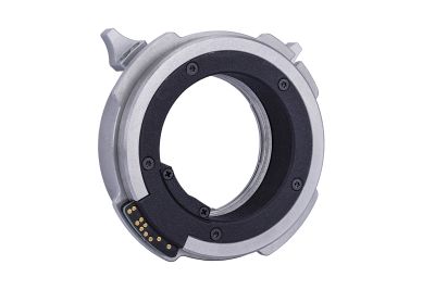 EF mount adapter with electronics f. projector with CLC-base
