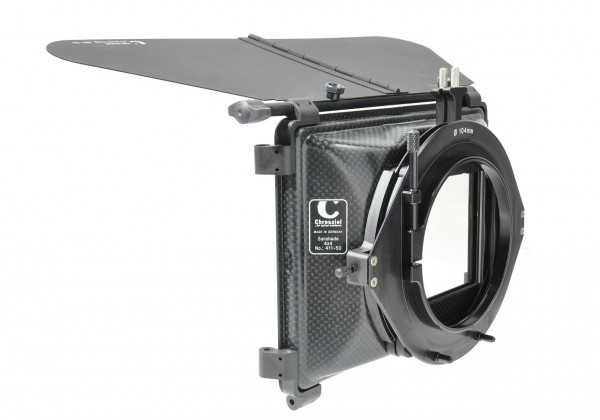 Clamp on Matte Box SD 411, SunShade, 2 4x4 filter holders 