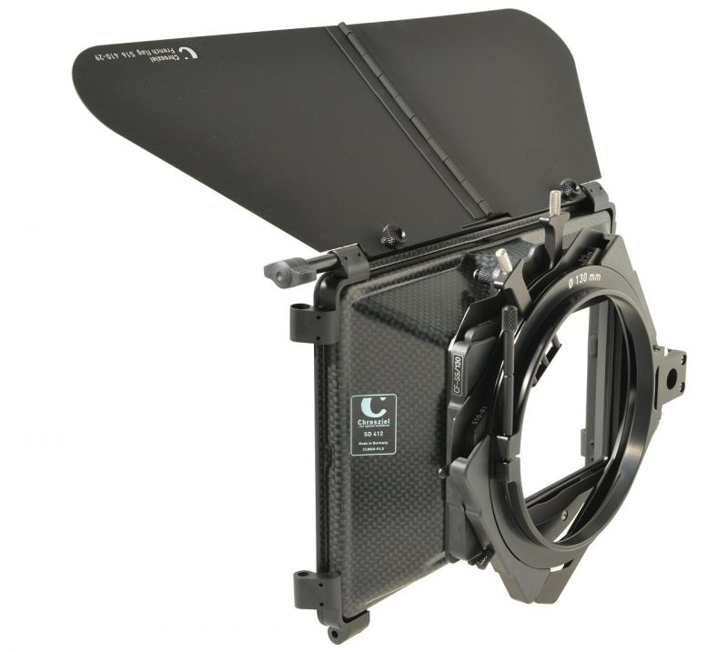 Clamp On Matte Box SD 412 Sunshade 130mm, complete